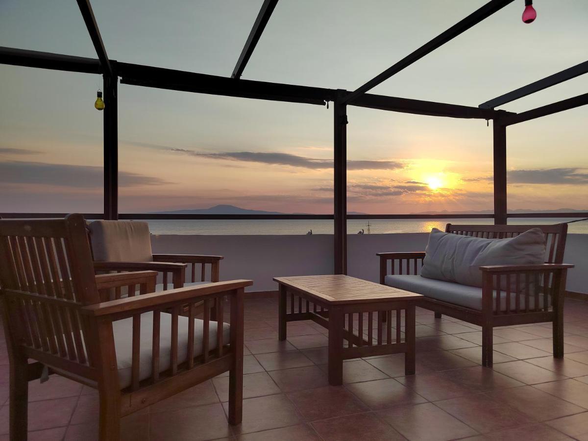 Marvel Sea View 1 Apartment Akrogiali Exterior foto
