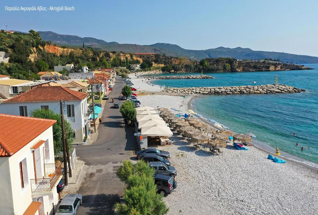 Marvel Sea View 1 Apartment Akrogiali Exterior foto